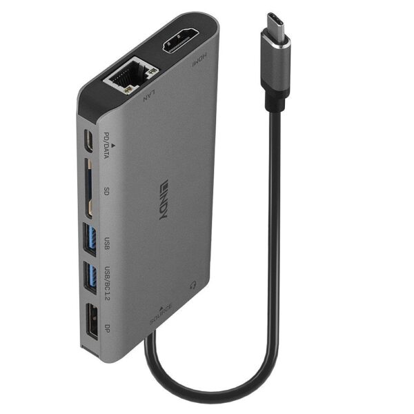 Lindy USB-C dokkimisjaam Mini Single 4K 43323