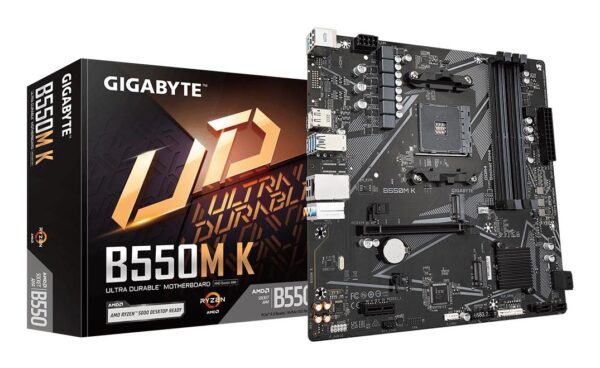 Emaplaat Gigabyte B550M-K DDR4 AM4 Micro-ATX