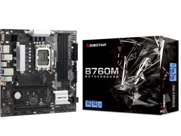 ELKO: 1392063 Biostar B760MZ-E Pro lga1700 ddr5 emaplaat