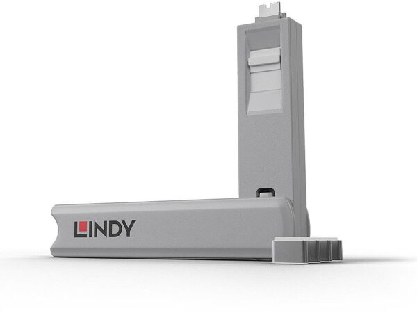 Lindy USB-C portide blokeerijad 4-pack valge 40427