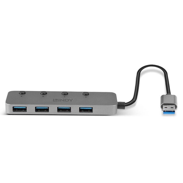 Lindy USB 3.0 jaotur 4-port 43309
