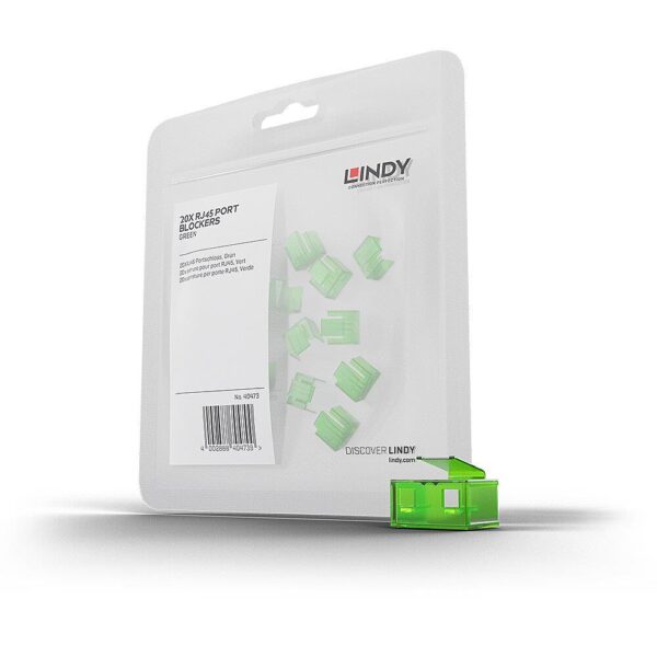 Lindy RJ45 pordi blokeerijad roheline 20 tk 40473