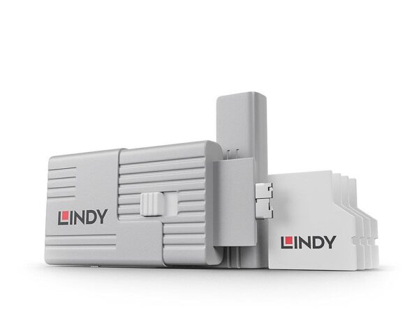 Lindy SD-pordi blokeerimise võti valge 4 tk 40478