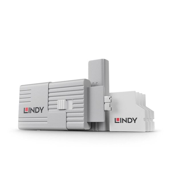 Lindy SD-pordi blokeerimise võti valge 4 tk 40478