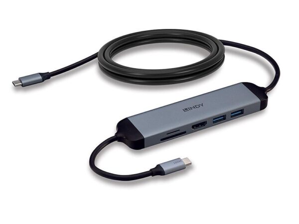 ELKO: 1392503 Lindy USB-C dokkimisjaam DST-Micro 140 43326