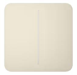 ELKO: 1393076 Ajax SoloButton 2-gang ivory 46018