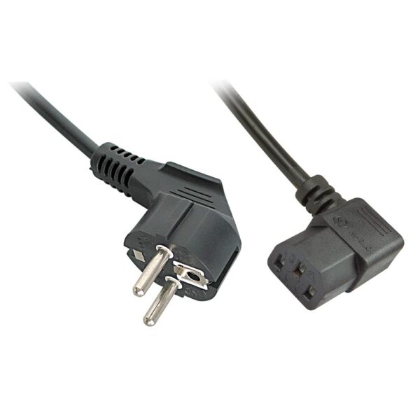 Lindy toitekaabel IEC C13 angled 5m 30309