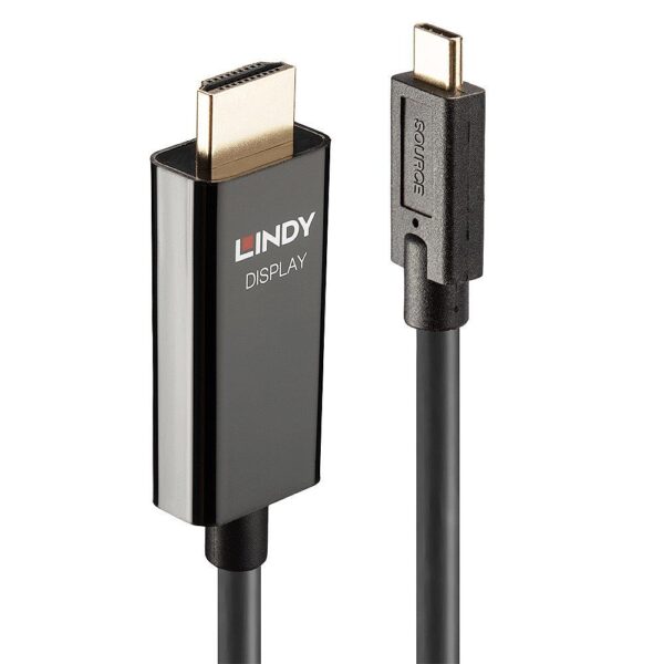 USB-C to HDMI kaabel Lindy 4K60 5m
