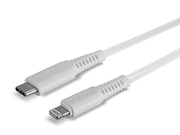 ELKO: 1393175 Lindy USB-C to Lightning kaabel 2m valge 31317