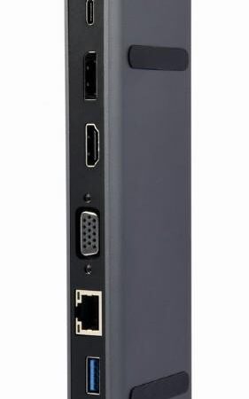 Gembird USB-C adapter 9in1 HDMI/USB3 A-CM-COMBO9-02