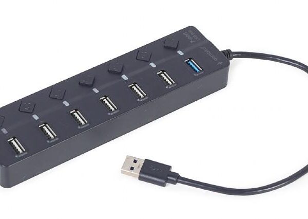 ELKO: 1393290 Gembird USB hub 7-port