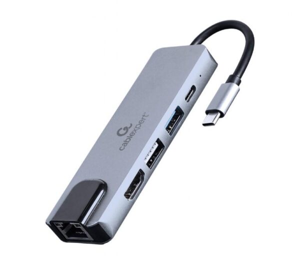 Gembird USB-C to HDMI/USB3 adapter 5in1 A-CM-COMBO5-04
