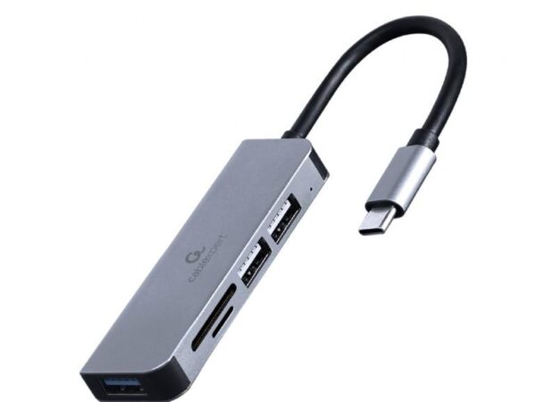 ELKO: 1393302 Gembird USB-C hub 3 port + kaardilugeja