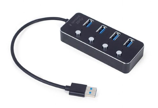 Gembird USB hub 4-port UHB-U3P4P-01