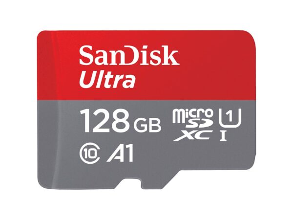 SanDisk | microSDXC mälukaart 128GB | UHS-I adapteriga | SDSQUNR-128G-GN6TA