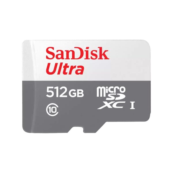 SanDisk | microSDXC mälukaart 512GB | UHS-I | SDSQUNR-512G-GN3MN