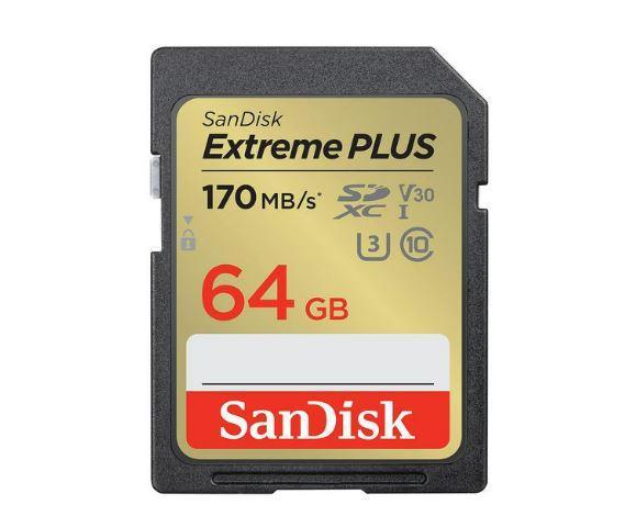 ELKO: 1393641 SanDisk | SDXC mälukaart 64GB | UHS-I | SDSDXW2-064G-GNCIN
