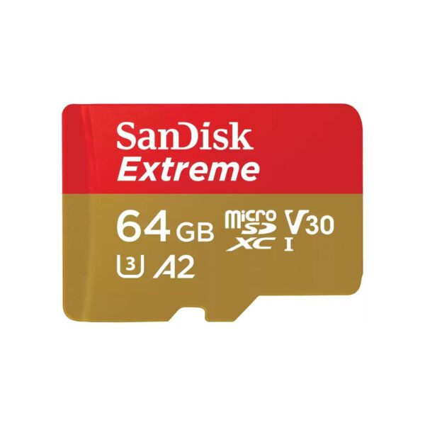 SanDisk | microSDXC mälukaart 64GB | UHS-I adapteriga | SDSQXAH-064G-GN6MA