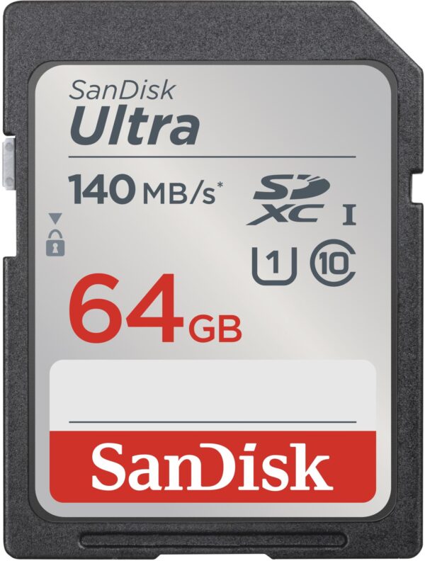 SanDisk | SDXC mälukaart 64GB | UHS-I | SDSDUNB-064G-GN6IN