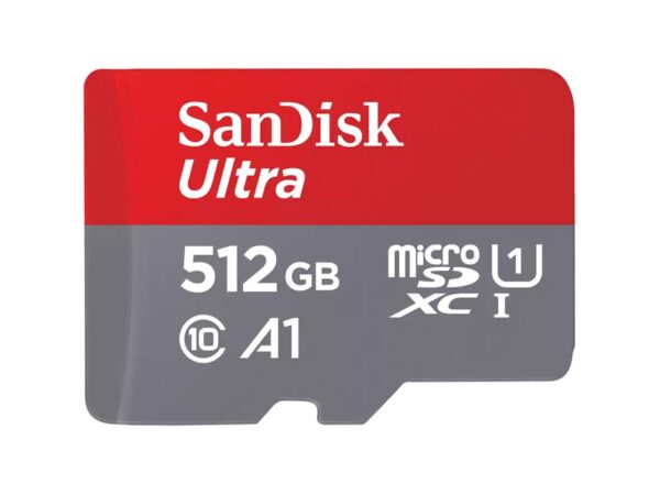 SanDisk | microSDXC mälukaart 512GB | UHS-I adapteriga | SDSQUAC-512G-GN6MA