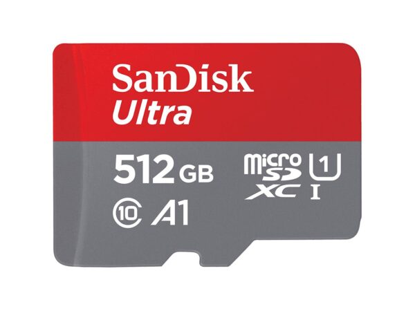 SanDisk | microSDXC mälukaart 512GB | UHS-I | SDSQUNR-512G-GN6TA
