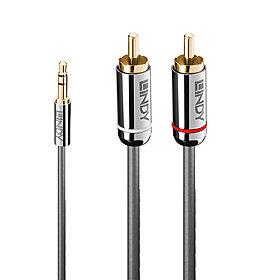 ELKO: 1393900 Lindy 3.5mm to phono helikaabel 10m 35337