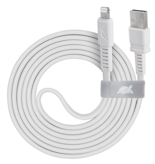 Rivacase Lightning kaabel 1.2m valge