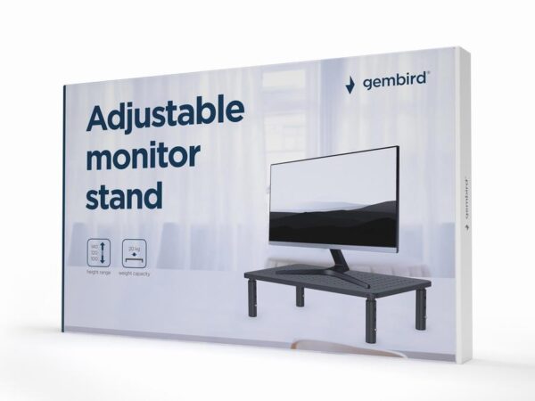 ELKO: 1394270 Gembird | Reguleeritav monitorialus | MS-TABLE-01 | Must