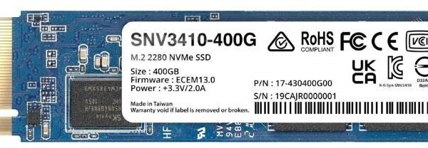 Synology SNV3400 400GB NVMe SSD