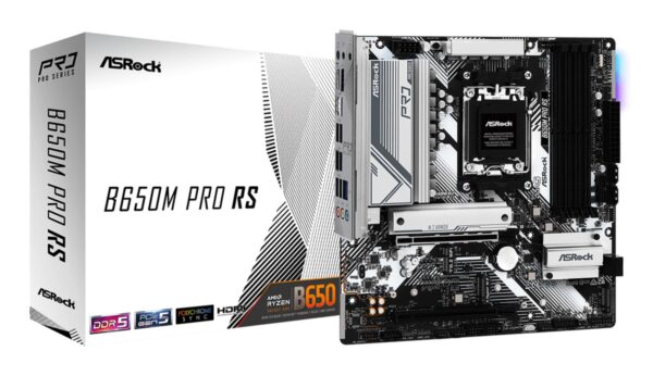 ELKO: 1396084 Asrock B650M Pro RS am5 ddr5 emaplaat