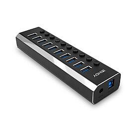 Lindy USB 3.0 10-port hub 43370
