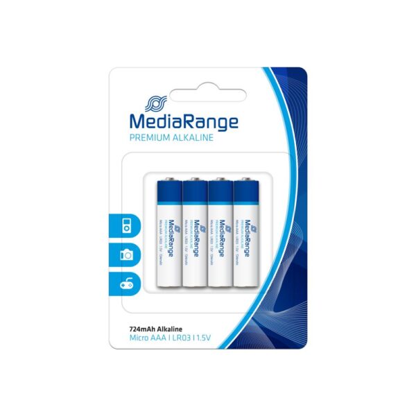 Mediarange AAA patareid 4tk