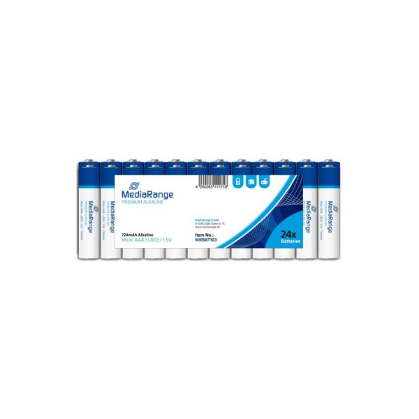 MediaRange AAA patareid 24tk