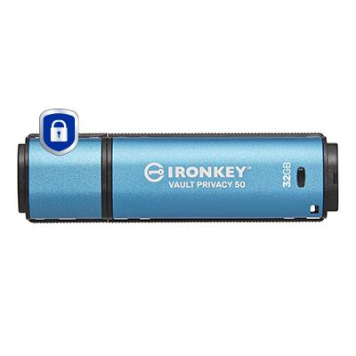 USB-mälupulk Kingston IronKey VP50 32GB USB 3.2
