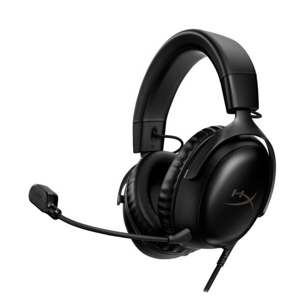 HyperX Cloud III gaming peakomplekt must 727A8AA