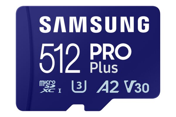 Samsung | microSDXC PRO Plus mälukaart 512GB | adapteriga | MB-MD512SB/WW