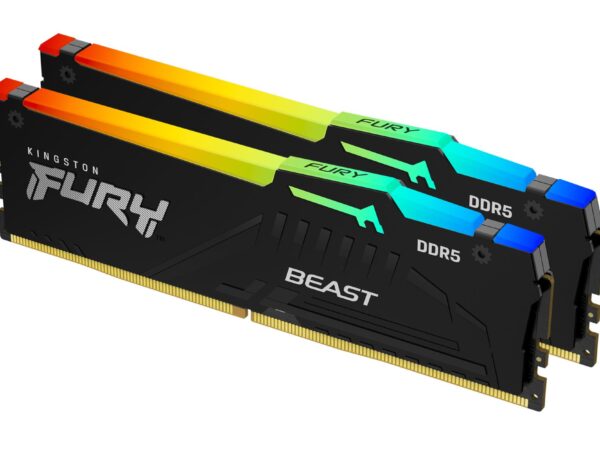 Kingston Fury Beast RGB 64GB DDR5-5600 mälukomplekt