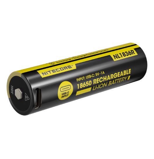 Nitecore aku NL1836R 3600mAh