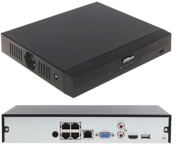 Dahua NVR4104HS-P-EI 4-kanaliga videoregistraator