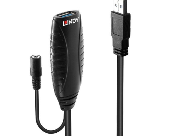 Lindy | USB3 pikenduskaabel 10m | 43156