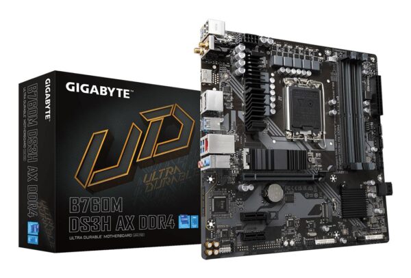 ELKO: 1399128 Gigabyte B760M DS3H AX ddr4 lga1700 emaplaat