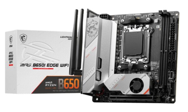 ELKO: 1399207 MSI MPG B650I Edge WiFi emaplaat