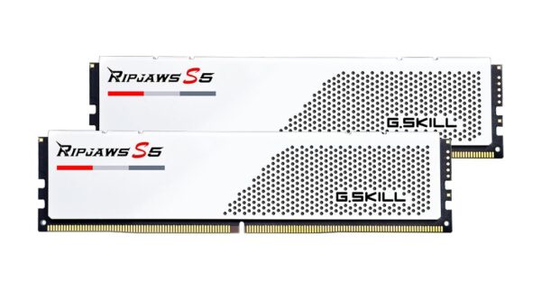 ELKO: 1399370 G.Skill Ripjaws S5 White 32GB DDR5-6000 mälukomplekt
