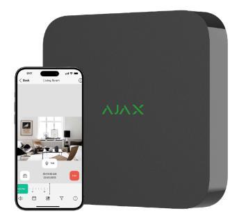 ELKO: 1399553 Ajax 16-kanaliga videovalve salvesti (must)