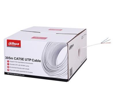 ELKO: 1400391 Dahua PFM920I-5EU-C cat5e utp kaabel 305m valge