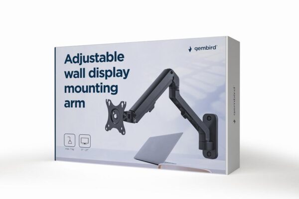 ELKO: 1400847 Gembird | Seinakinnitusega monitorihoob | MA-WA1-02 | 27" | Must
