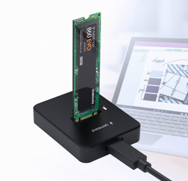 Gembird USB-C M.2 SSD dokk DD-U3M2