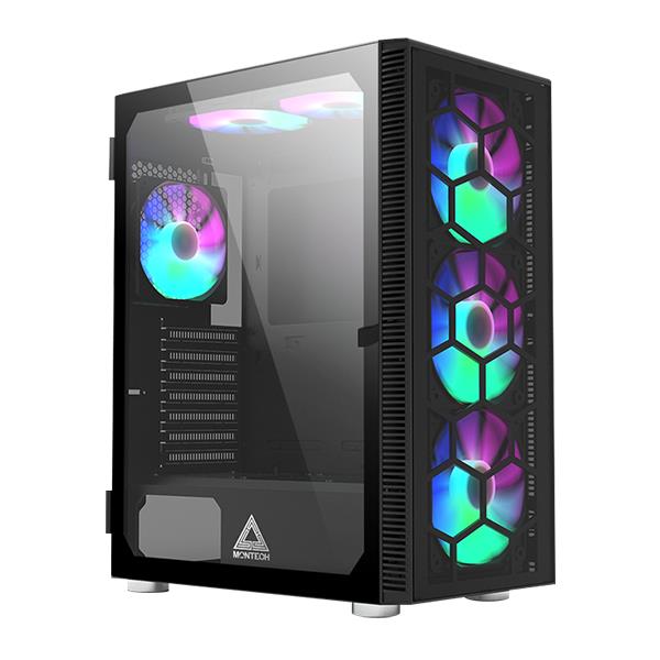 Montech arvutikorpus X3 Glass must
