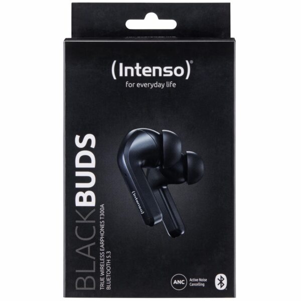 Intenso kõrvaklapid Buds T300A must 3720300
