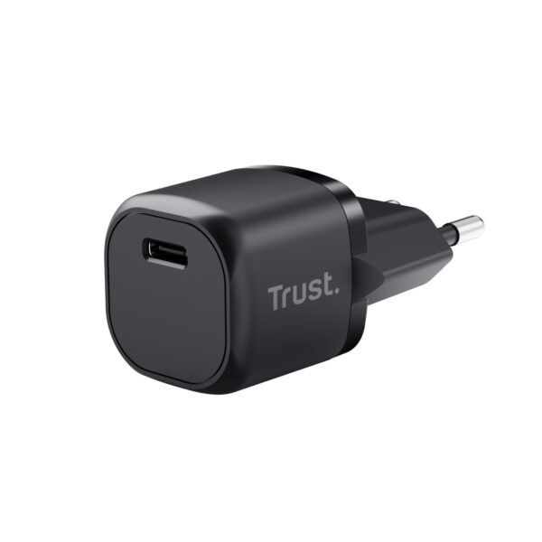Trust seinaklaadija Maxo 20W USB-C must 25174